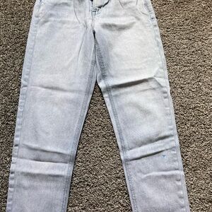 American Eagle Outfitters Light Gray Women Jeans